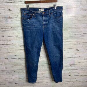Madewell 9 Inch High Rise Skinny‎ jeans size 35